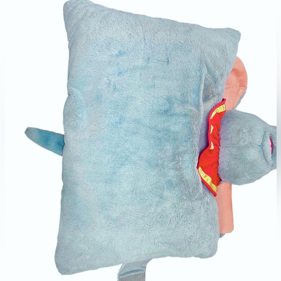 Disney Parks Flying Dumbo Pillow Pal Pet Plush Soft Toy Elephant Dream Friends - Picture 3 of 16